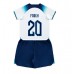 Maillot de foot Angleterre Phil Foden #20 Domicile vêtements enfant Monde 2022 Manches Courtes (+ pantalon court)